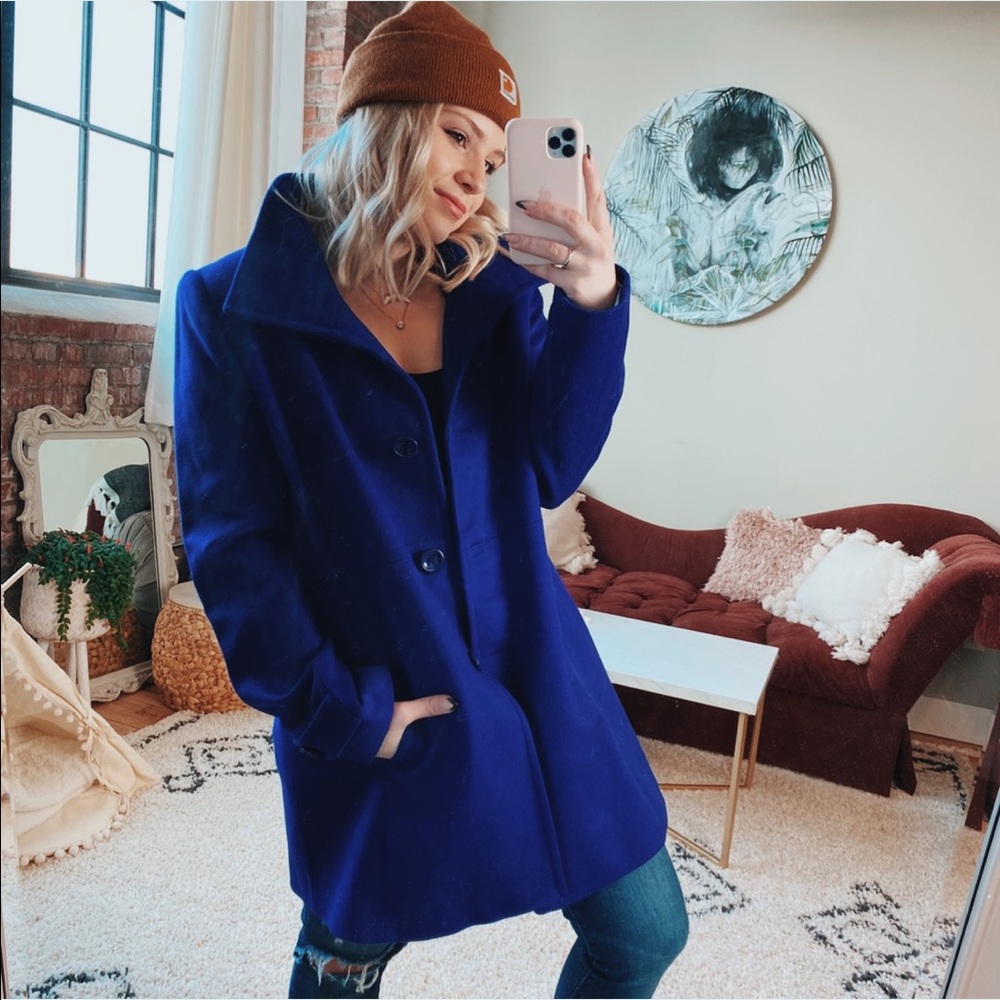 Pendleton Royal Blue Pea Coat